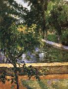 Paul Cezanne pool Sweden oil painting artist